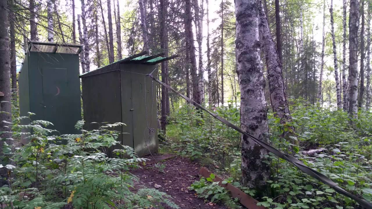 Saying goodbye to the old outhouse