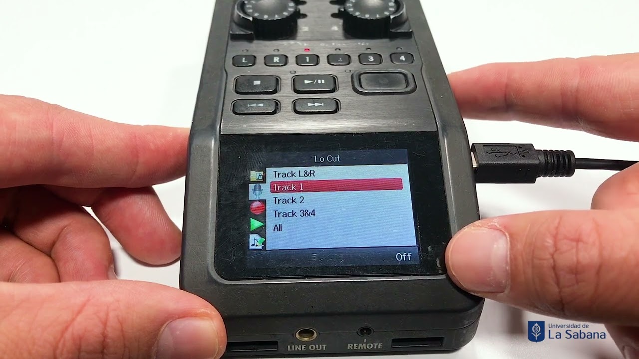 Grabadora de audio Zoom H6