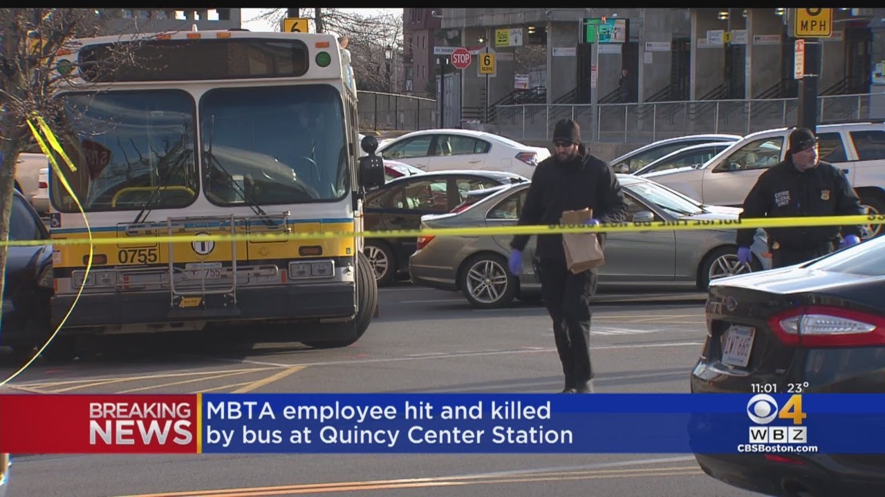 MBTA Worker Killed In Car Crash Involving MBTA Bus In Quincy