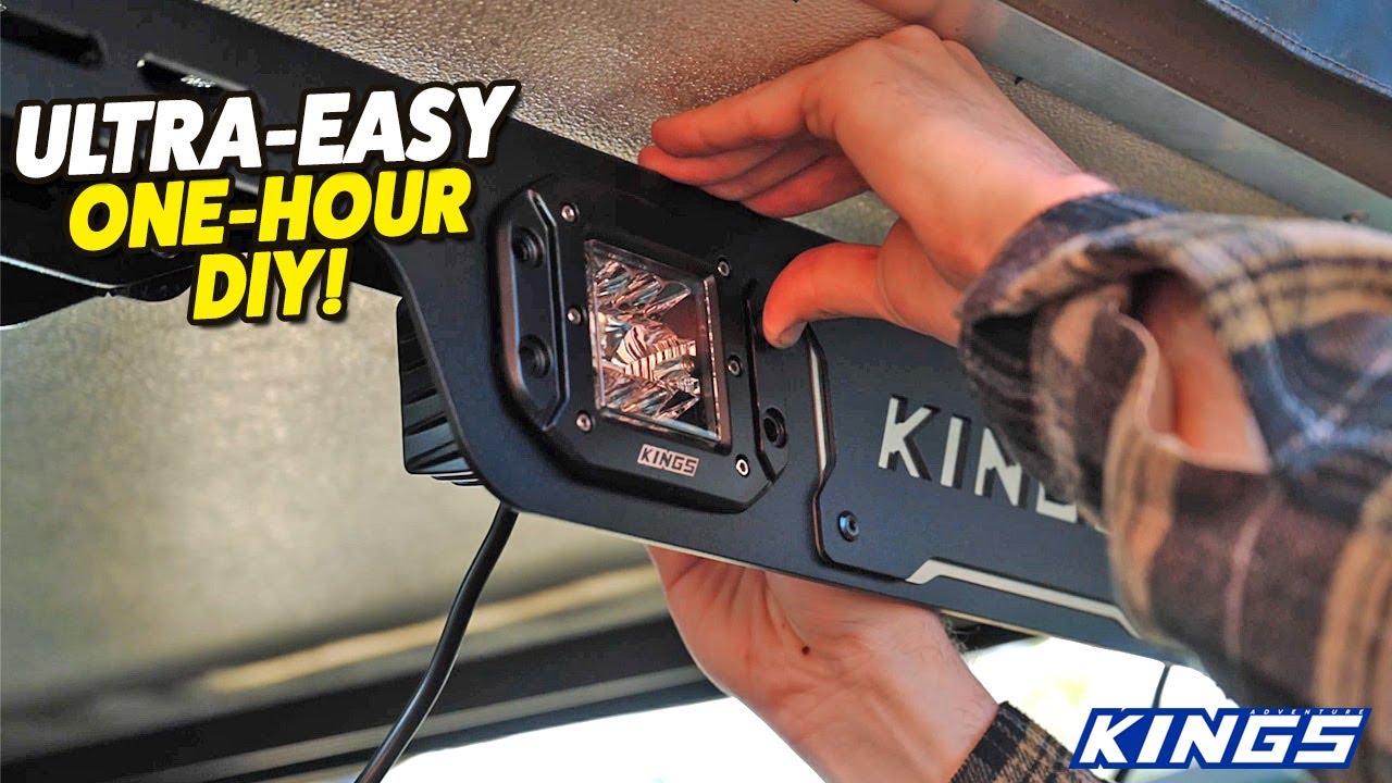 Adventure Kings Flush Mount LED Worklights Install Guide