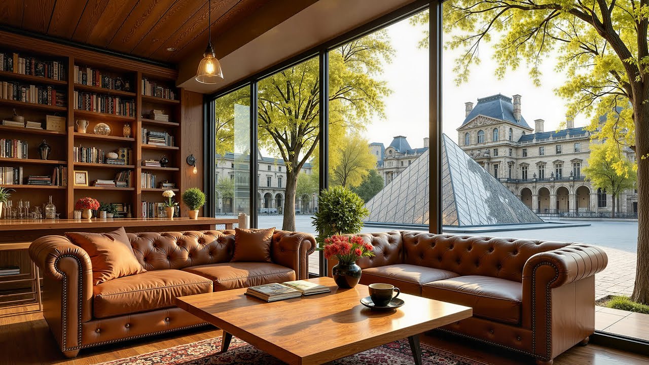 Relaxing Paris Jazz ☕ Gentle Jazz Music for Focus, Study & Work