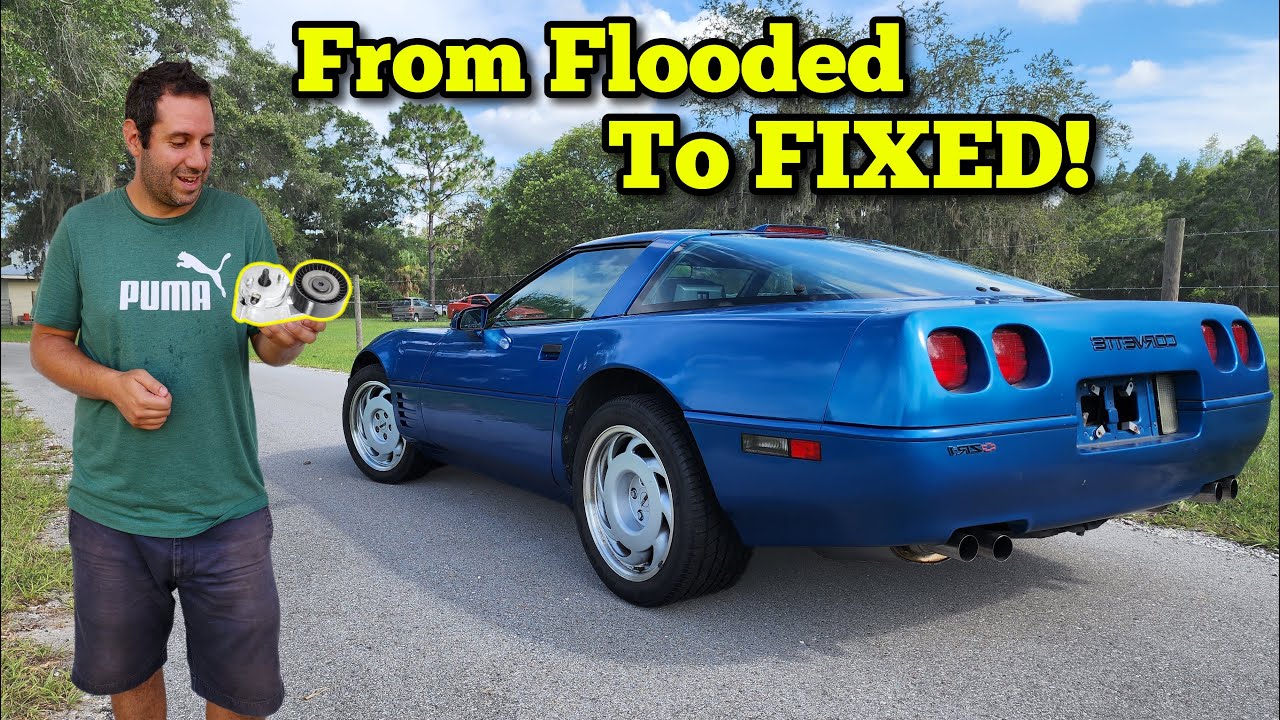 Here's what Finally Fixed my Flood Totaled Corvette ZR1