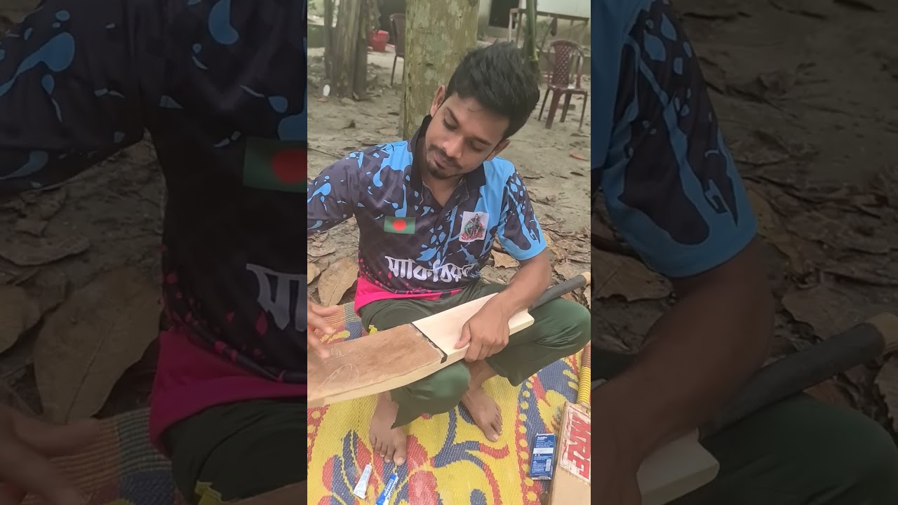 কাঠের গুরা দিয়ে পুরাতন এবং নতুন ব্যাট এর কাজ প্লাস মাইনাস দিয়ে যারা শিখতে চান পুরাটা ভিডও  A TO Z.