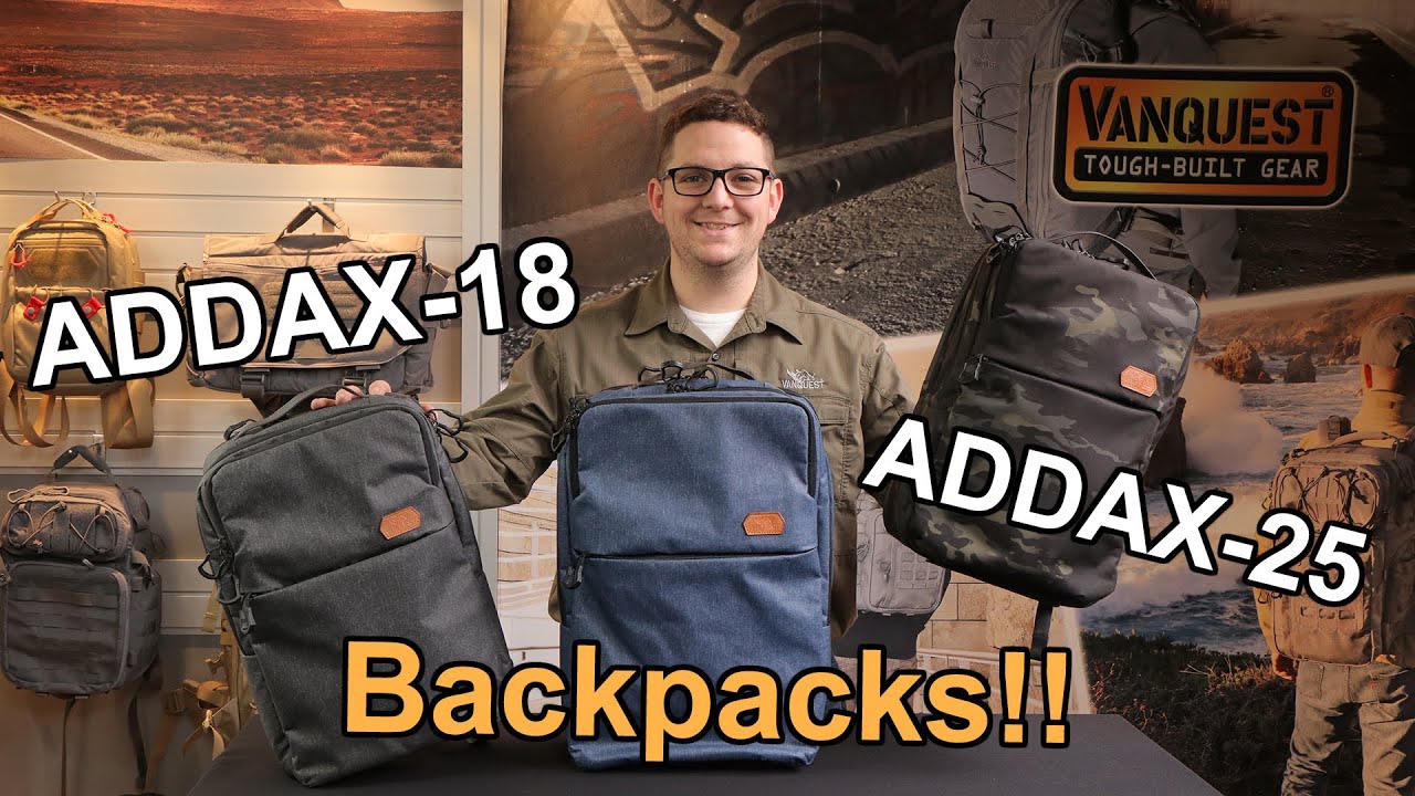 VANQUEST: The Addax Backpacks!