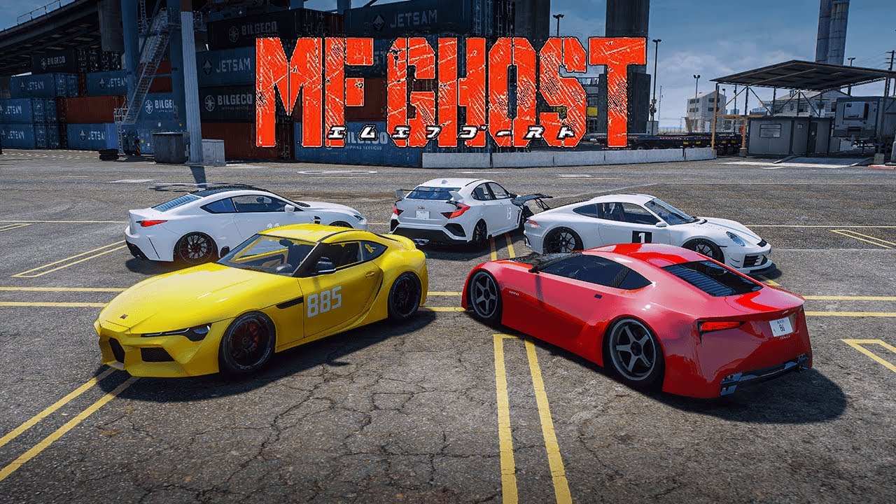GTA 5 - MF Ghost Cars Showcase | Los Santos Tuners