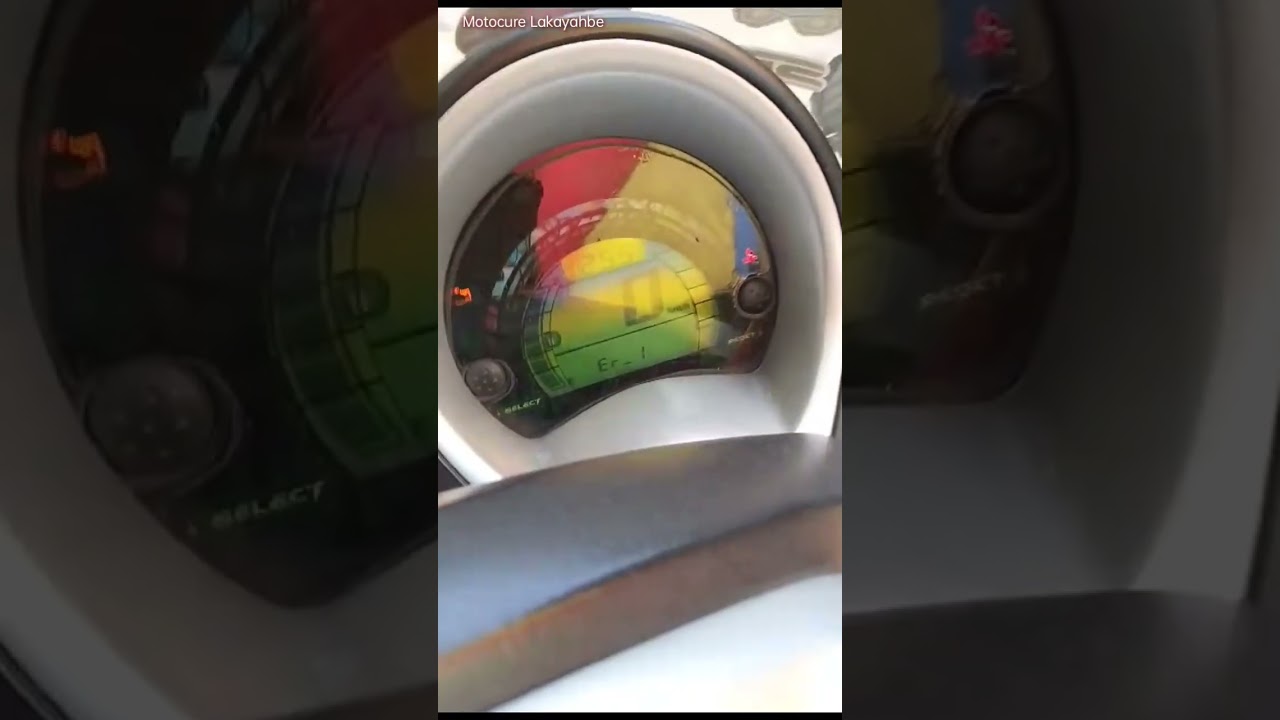 Nmax V1 non ABS, error 1, temperature gauge at naka check engine issue