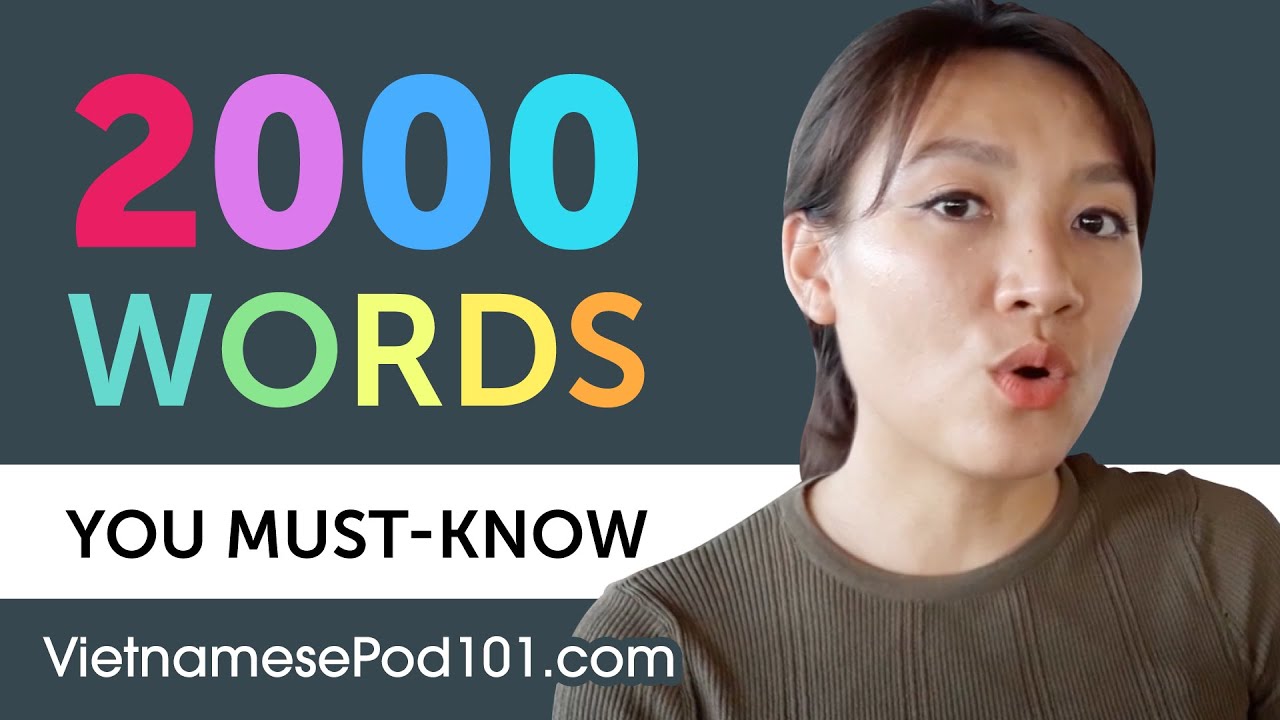 2000 Words Every Vietnamese Beginner Must Know