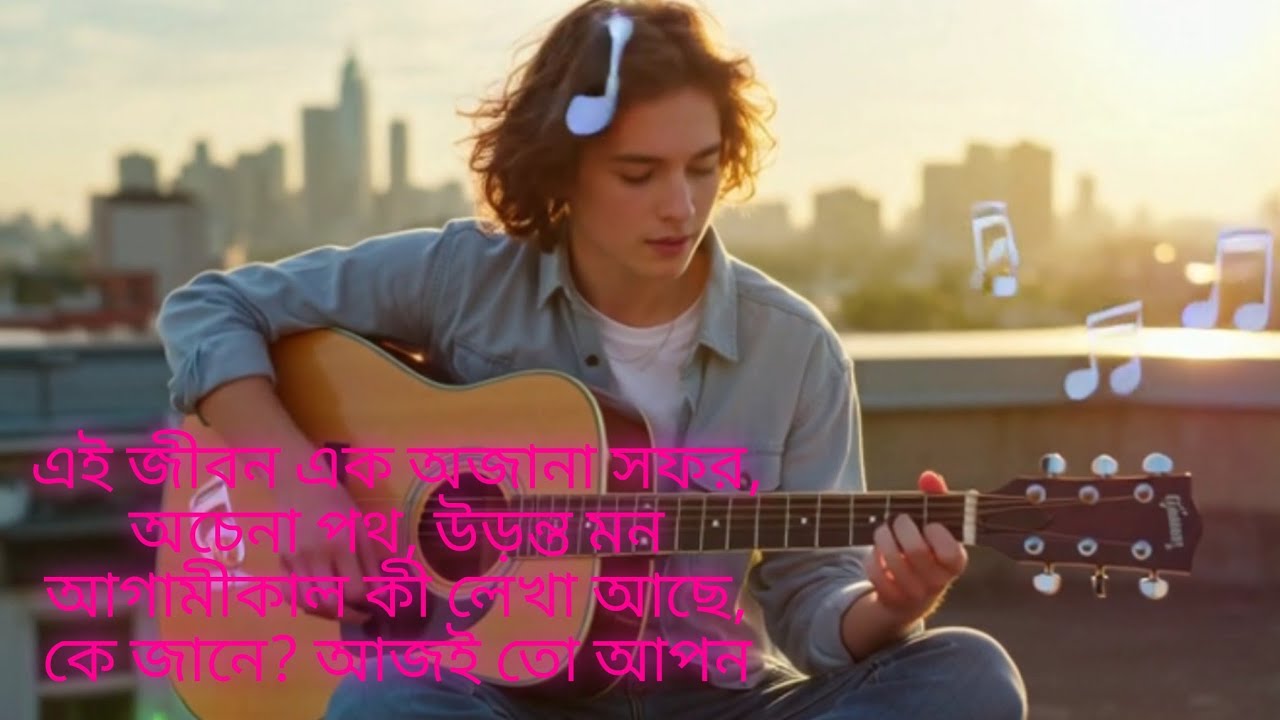 এই জীবন এক অজানা সফর,অচেনা পথ, উড়ন্ত মনআগামীকাল কী লেখা আছে,কে জানে? আজই তো আপন