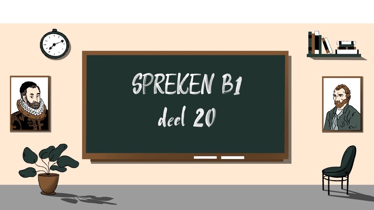 SPREKEN B1 - deel 20 losse officiële opdrachten - STAATSEXAMEN NT2 (programma I)