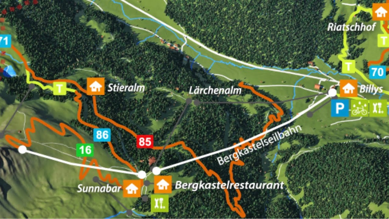 Bergkastel Trail Nauders - von der Stieralm bis nach ganz unten - in RAW und in Farbe 🤪