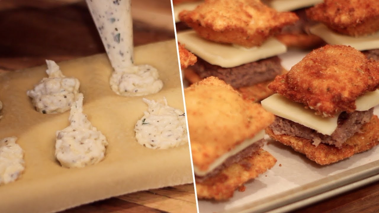 Fried Ravioli Sliders Review- Buzzfeed Test #108