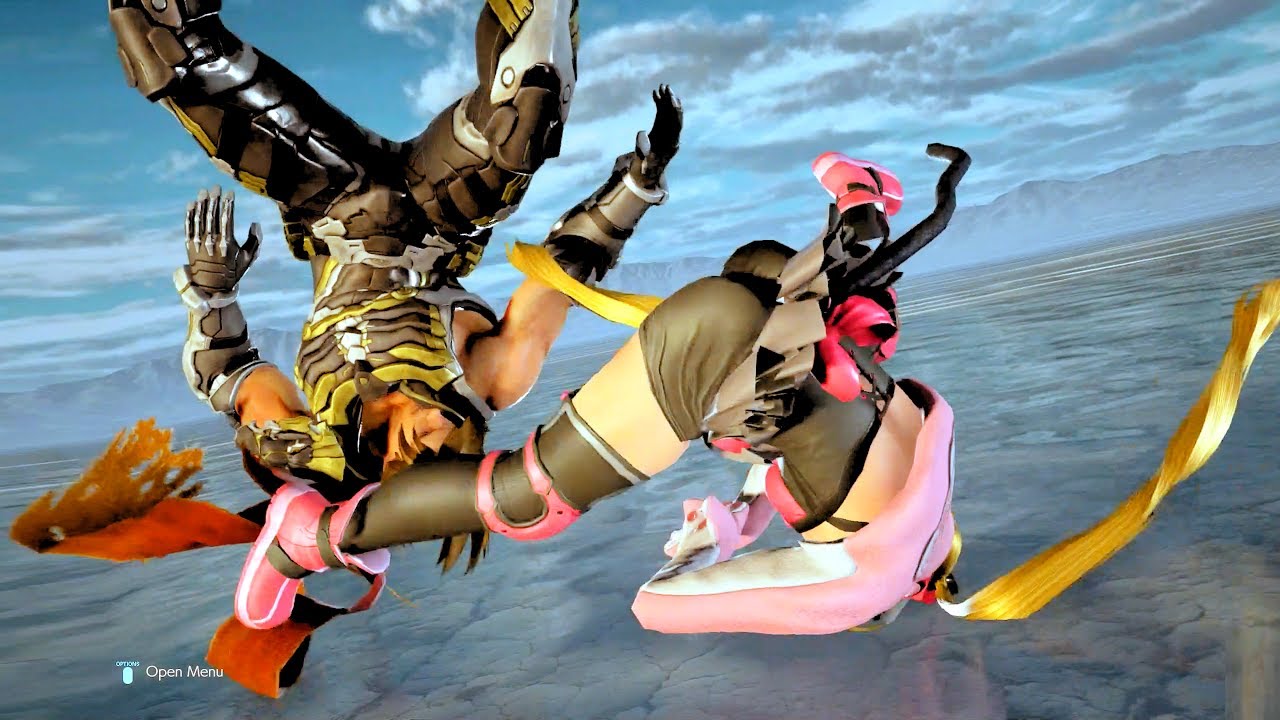Tekken 7 All Rage Super Moves on Lars (No HUD) 4k UHD 2160p