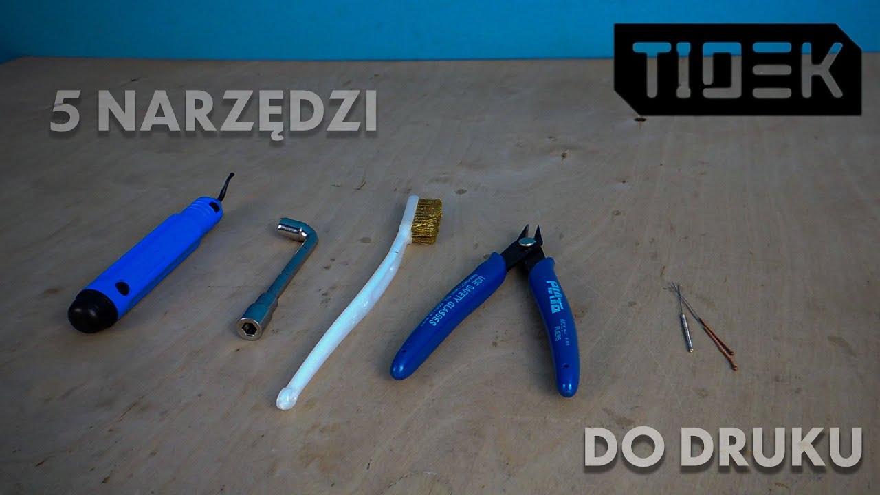 5 NARZĘDZI pomocnych w druku 3D 🔧🖨 #Druk3D