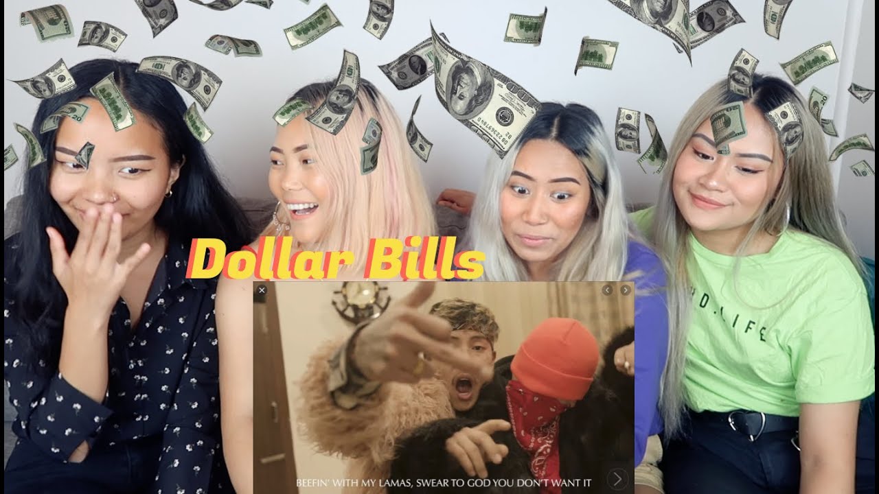 VTEN - DOLLAR BILLS при участии Young Lama | Видеореакция