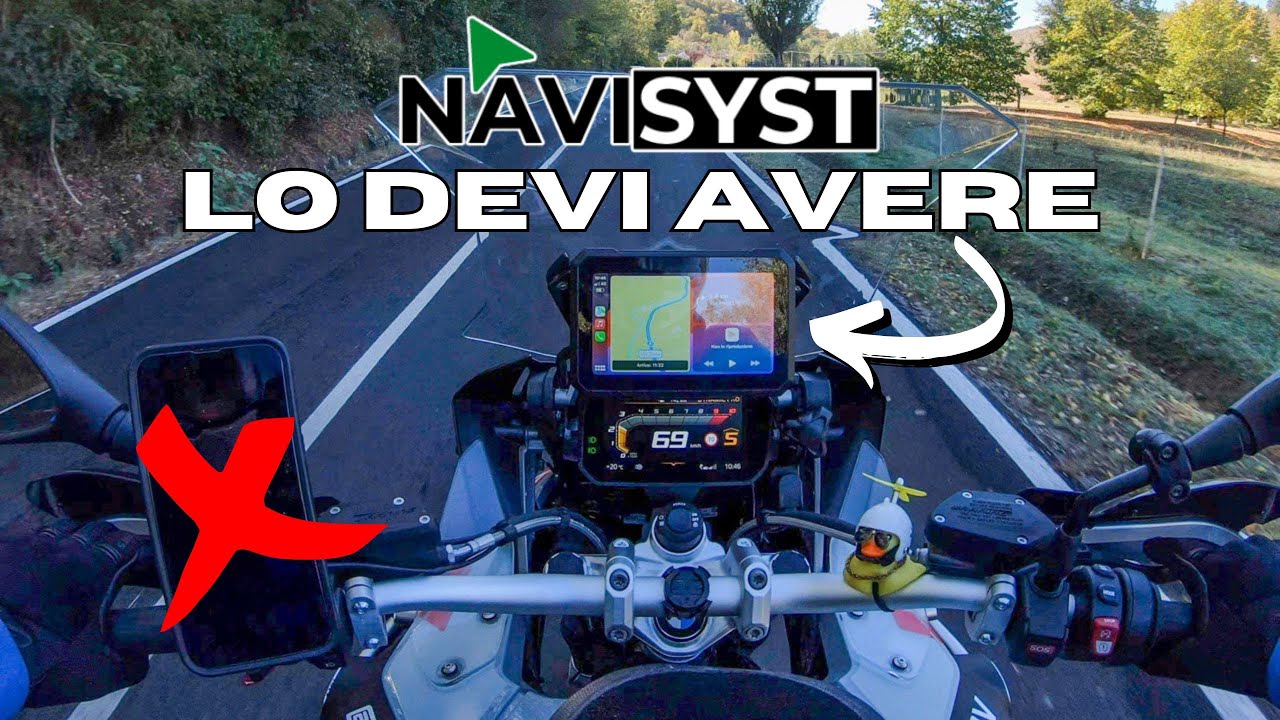 CARPLAY MOTO, ha un senso? prova NAVISYST N7