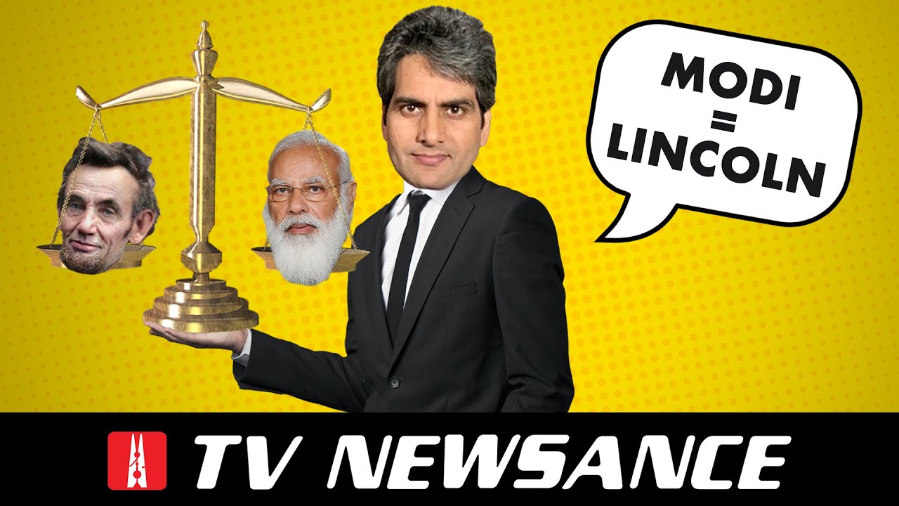 When Sudhir told us why Modi is as great as Lincoln | TV Newsance 139