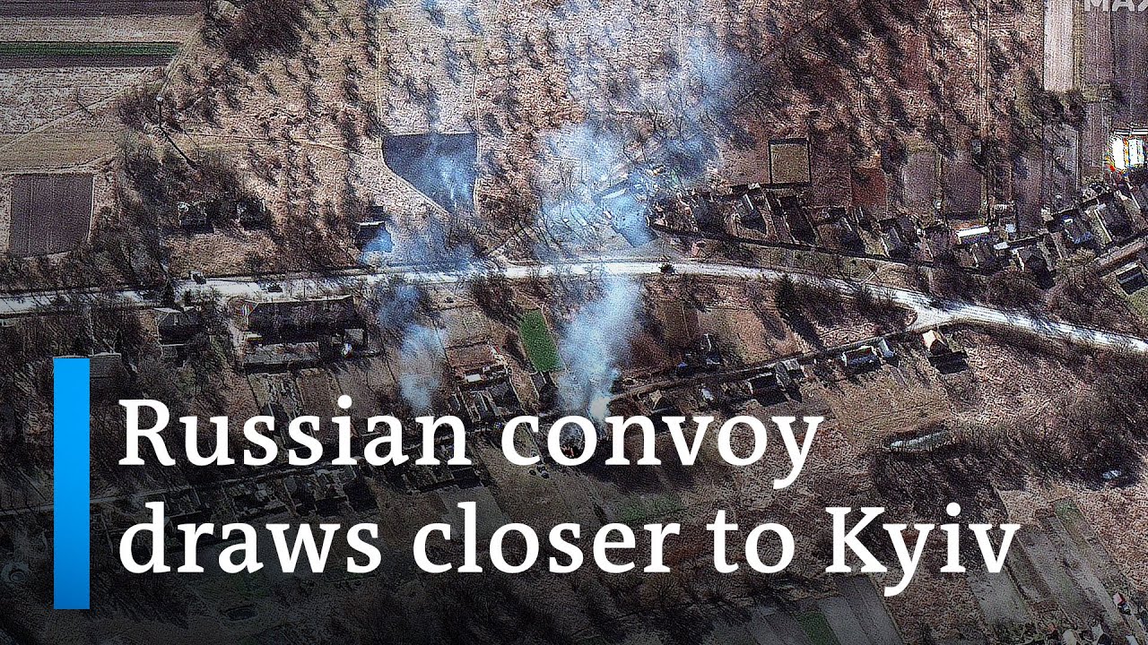 As huge Russian convoy advances on Kyiv, Ukraine urges the EU to prove their solidarity | DW News