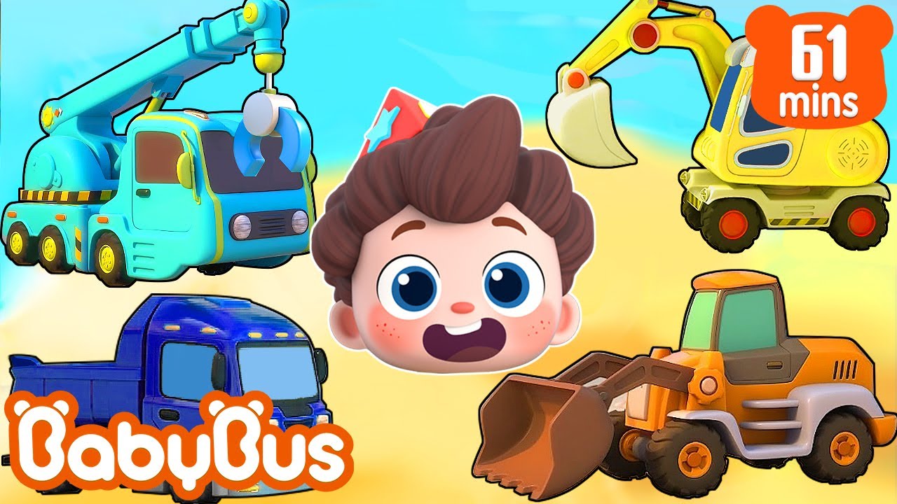 Neo và những chiếc xe công trình | Nhạc thiếu nhi vui nhộn | Yes! Neo | BabyBus