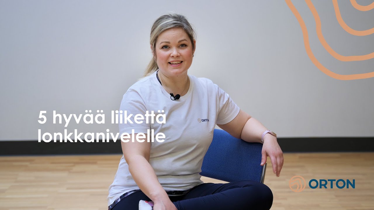 5 hyvää liikettä lonkkanivelelle