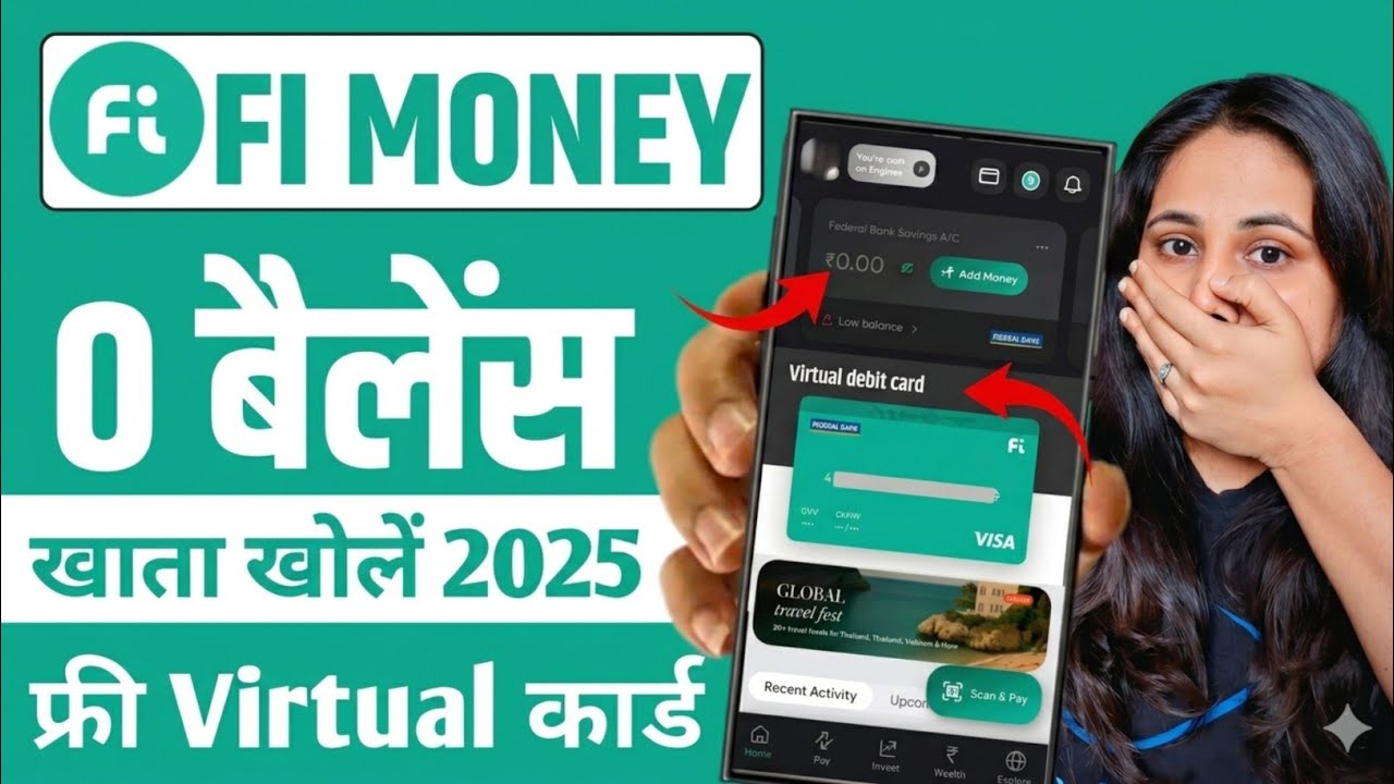 Fi Money Bank Account Opening 2026 | fi Money bank account Opening with zero balance