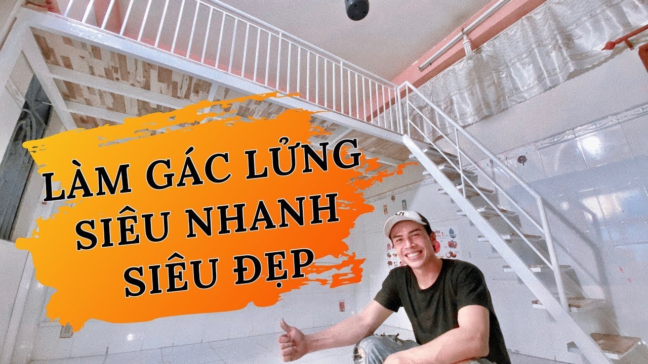 C&aacute;ch L&agrave;m G&aacute;c Lửng Đơn Giản , Nhanh, Đẹp, Gi&aacute; Rẻ #metallux #gaclung#gaclungnhacap4