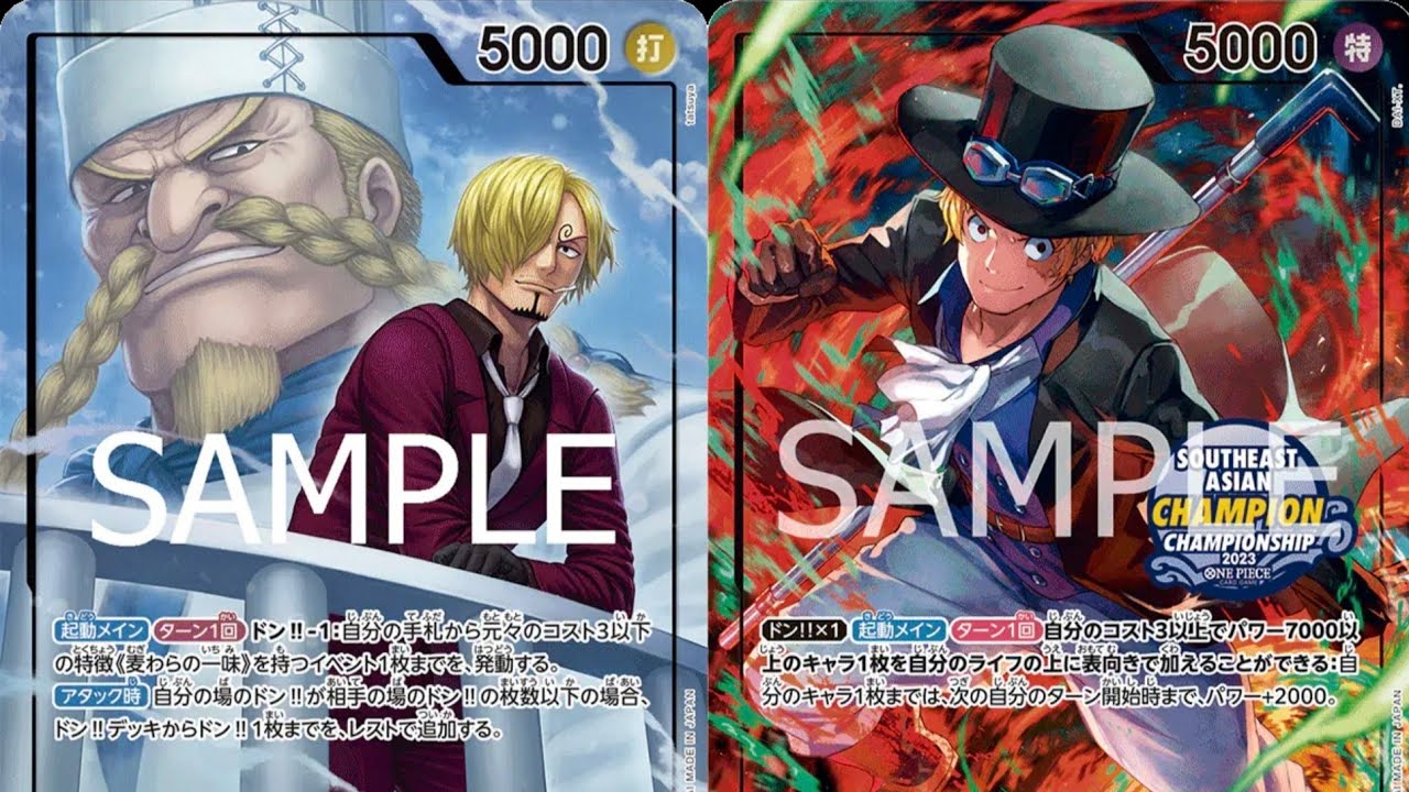 [Standardowa bitwa | EB04] 🔵🟣 Sanji kontra 🔴🟡 Sabo