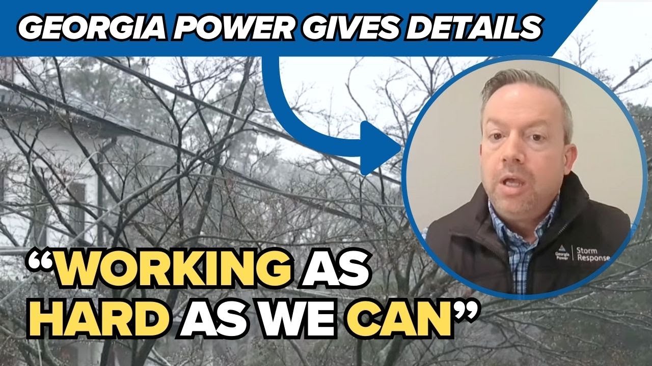 The race to restore power after weekend winter storm
