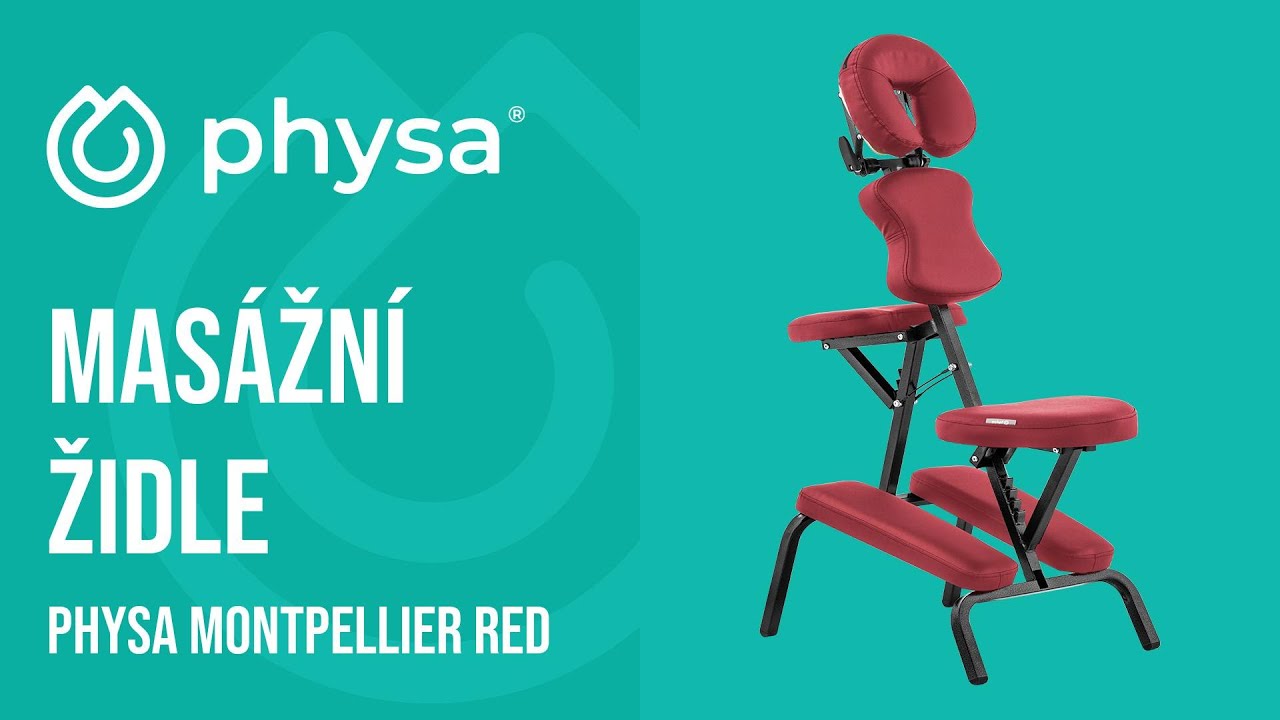Mas&aacute;žn&iacute; židle Physa MONTPELLIER RED | Představen&iacute; produktu 10040441