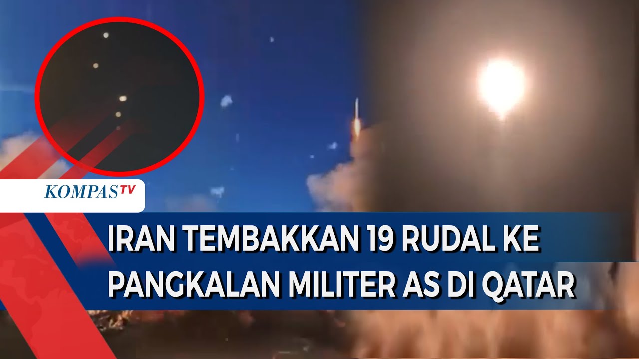 Qatar Cegat Rudal Iran yang Serang Pangkalan Militer AS