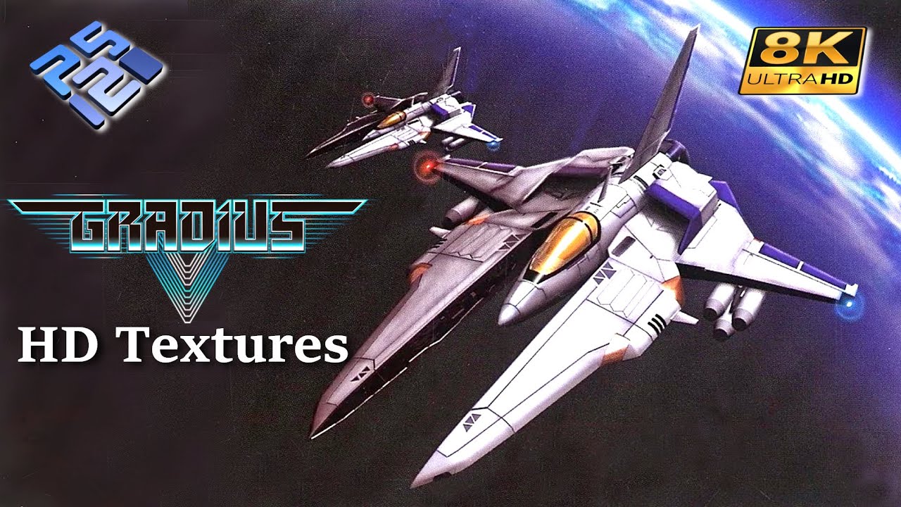 Gradius V  8K ~ PCSX2 HD Texture 60FPS  | PC Gameplay