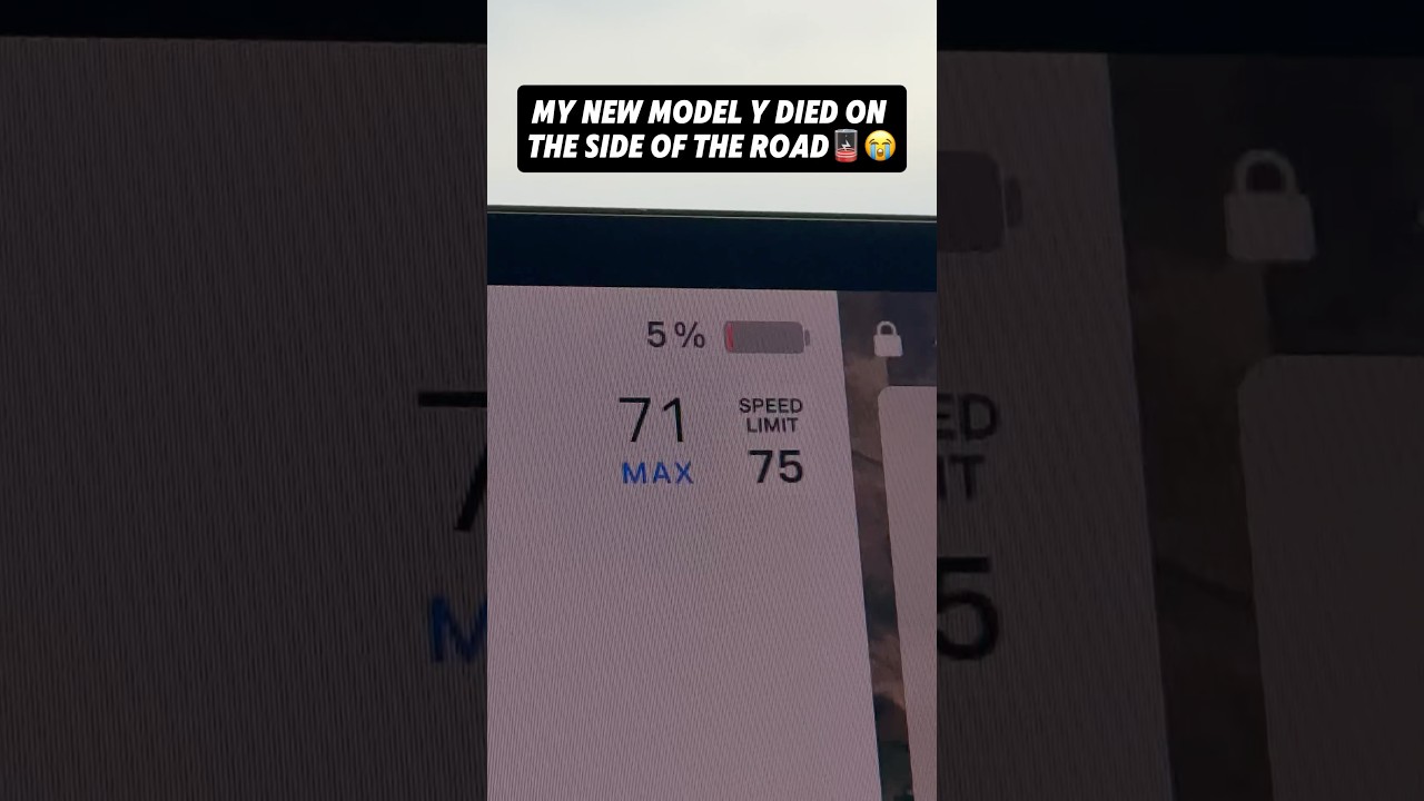 My New Model Y Juniper Died On the Road 🪫😭