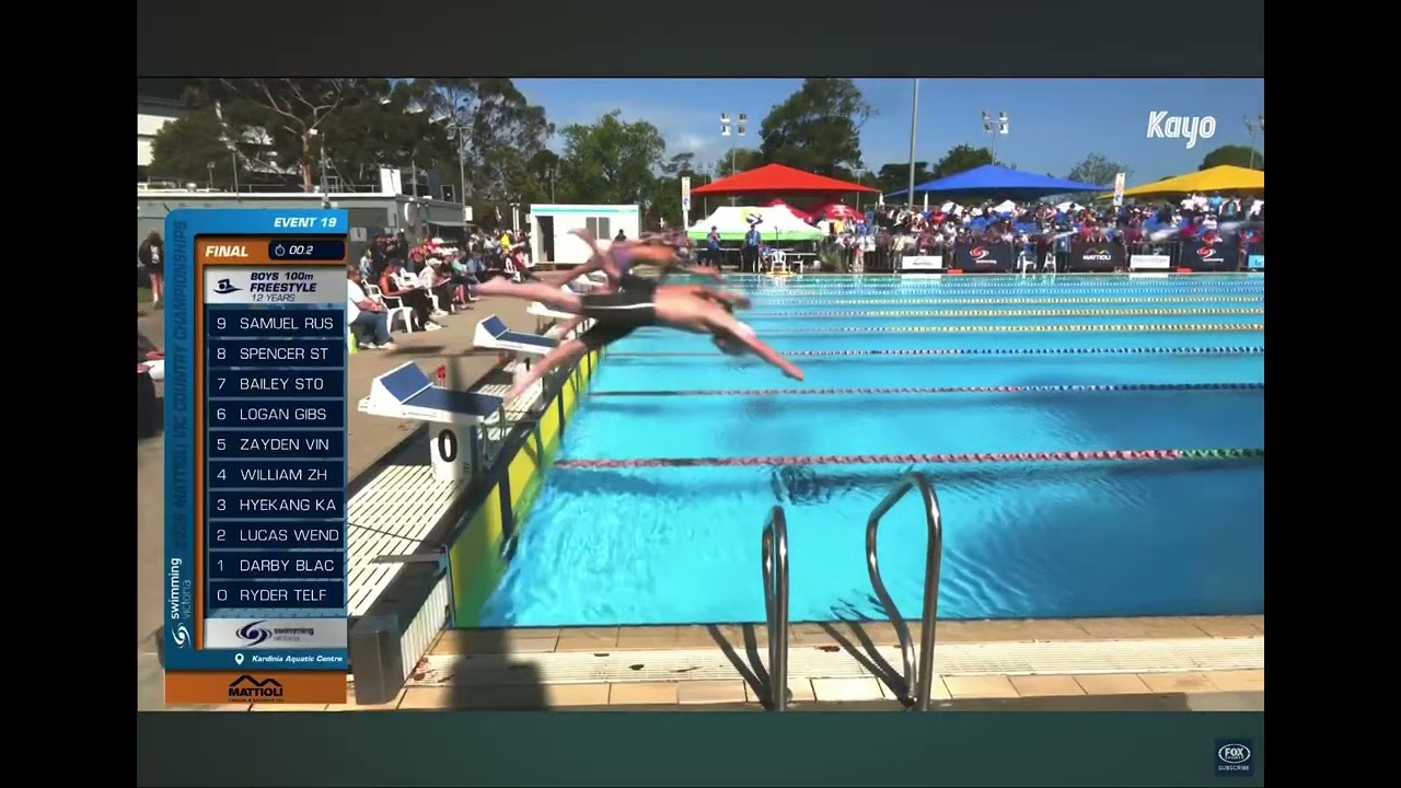 [Hayden]2026.01 100m Free 1:04.35 /VIC Country LC Cham Final ㅣ Place 3