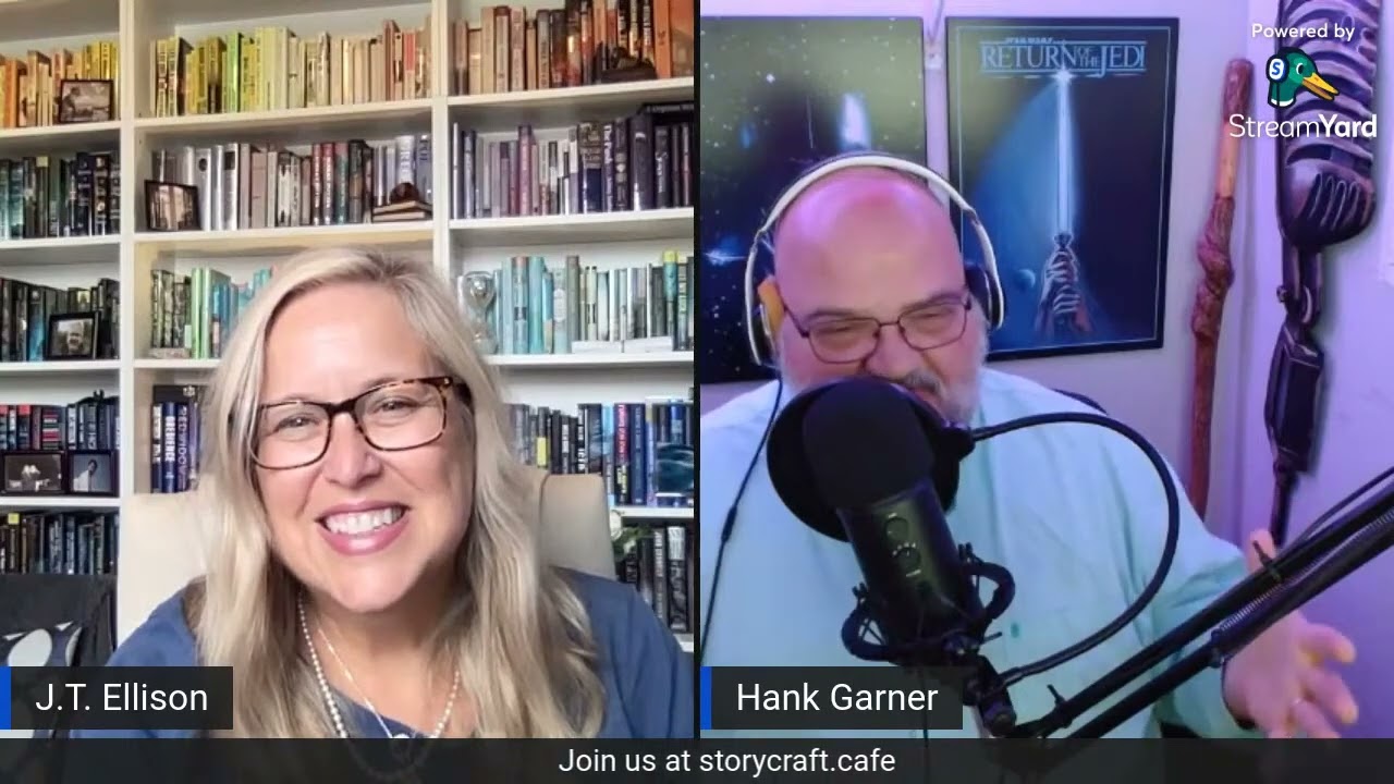 Story Craft Cafe Episode 21   J  T  Ellison Talks About Crafting The Perfect Characters