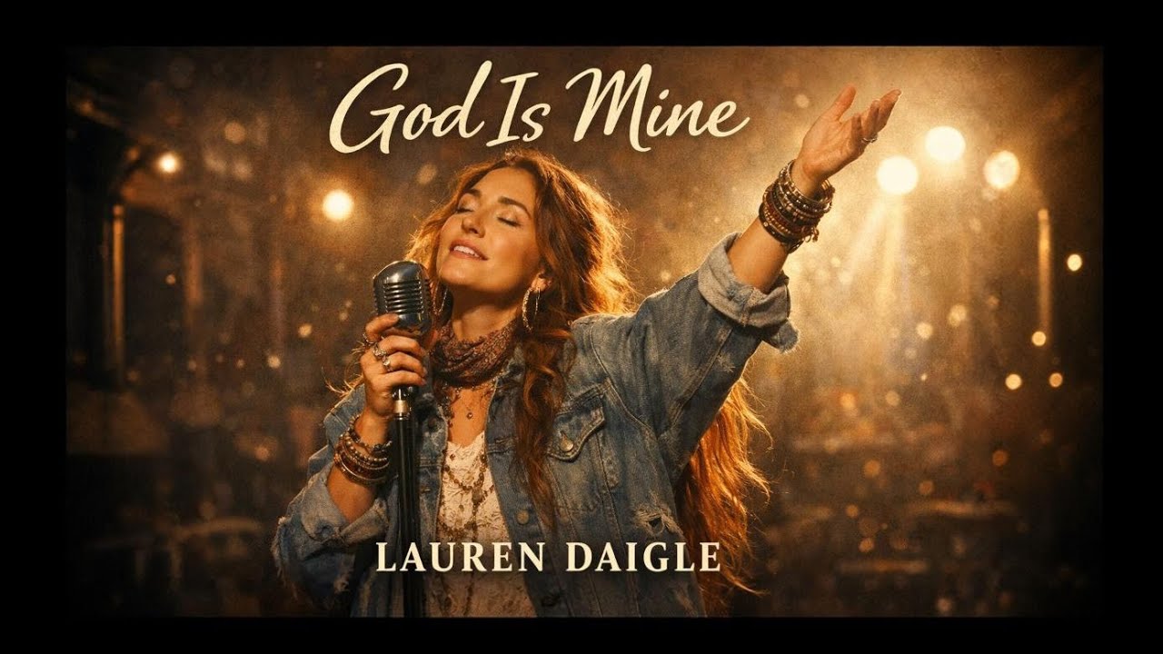 LAUREN DAIGLE✝️God Is Mine | Emotional Christian Worship music (lyrics)