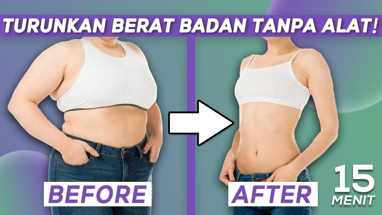 Cuma 15 Menit Untuk Turunkan Berat Badan Tanpa Alat! | Olahraga Dirumah