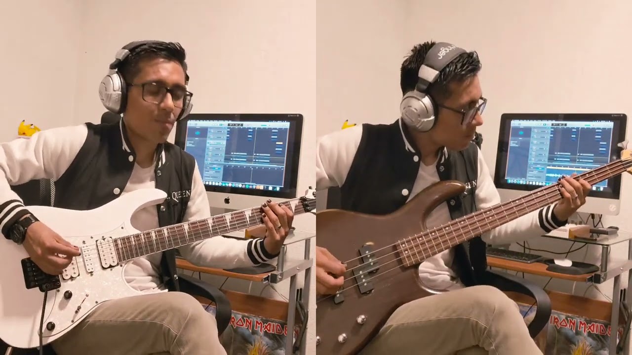 Belanova - Rosa Pastel Guitar and bass performance