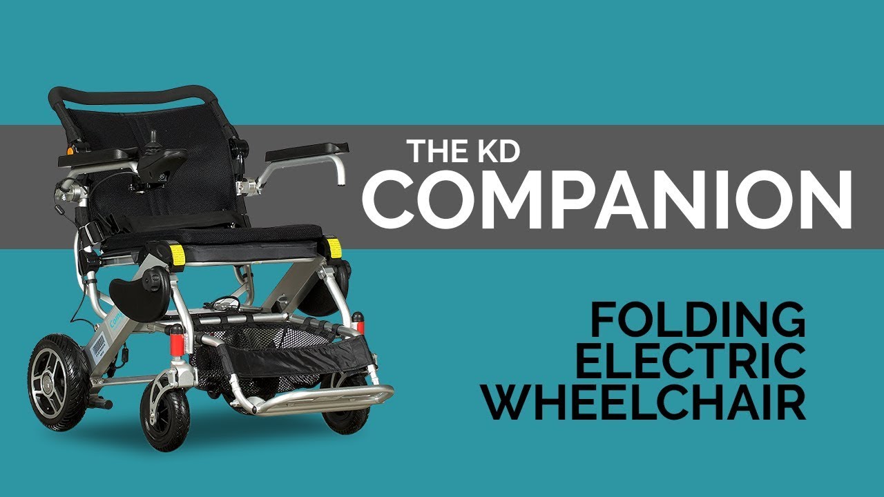 EASY FOLDING ELECTRIC WHEELCHAIR - KD Companion