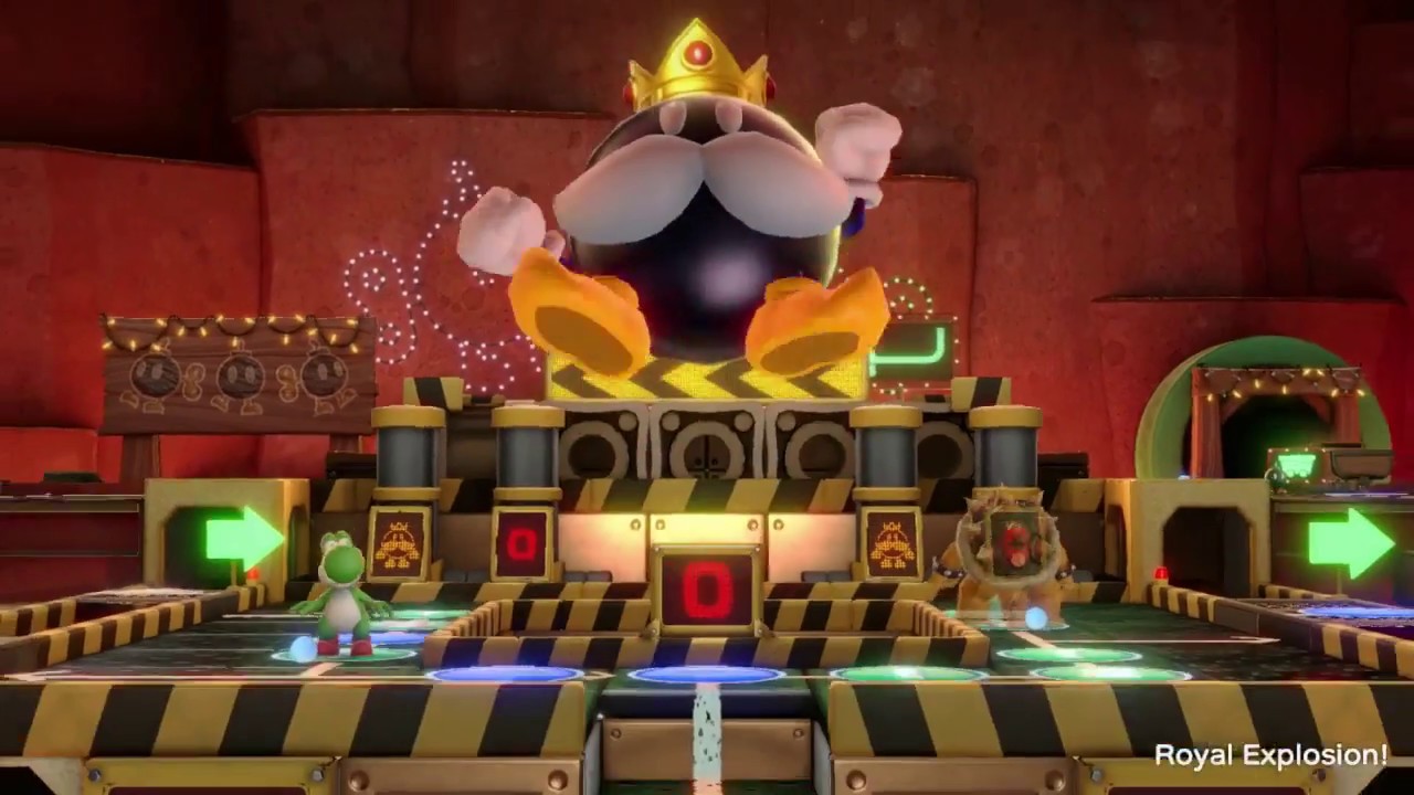 Super Mario Party: Board 2 - King Bob-omb's Powderkeg Mine
