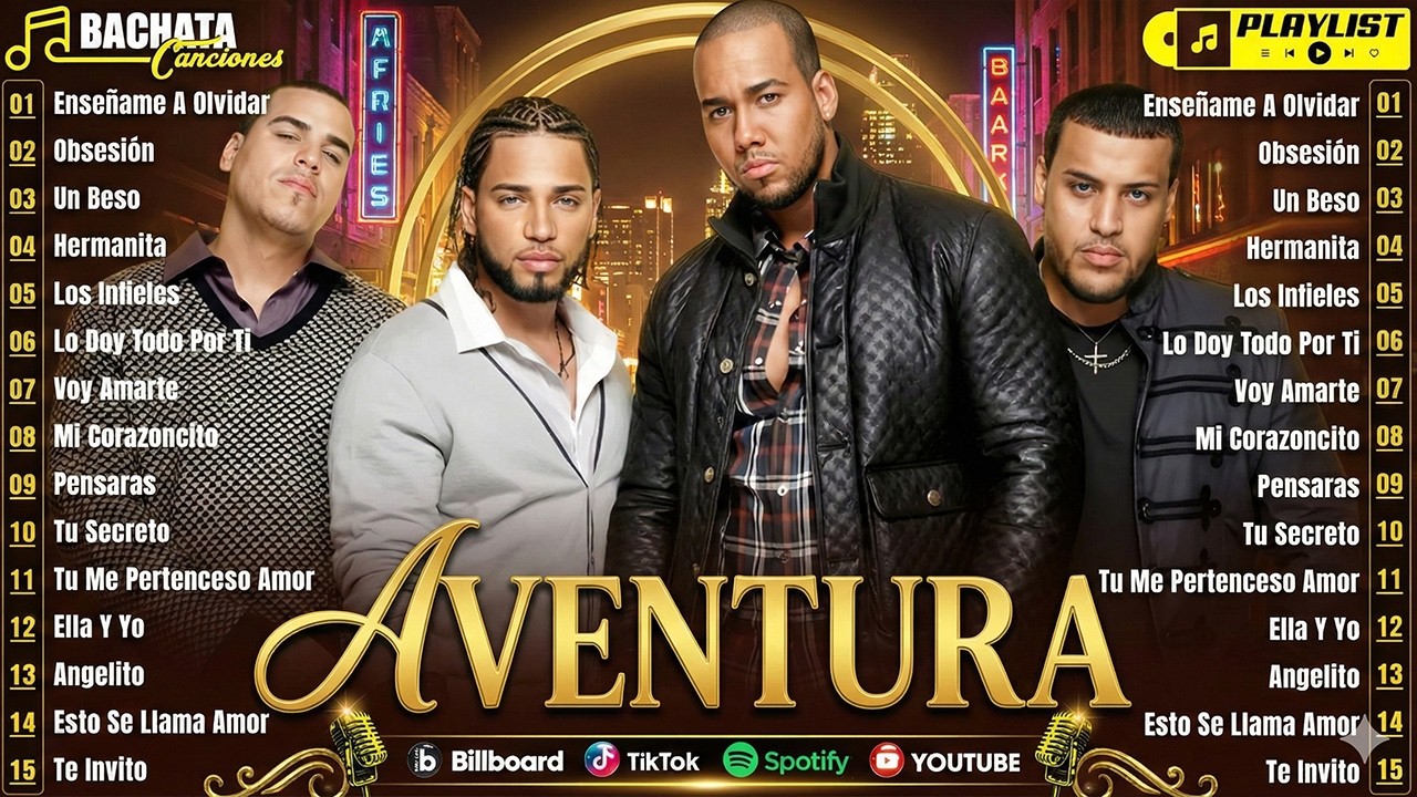 Aventura's Best Romantic Songs 💖 Full Album Mix 2026