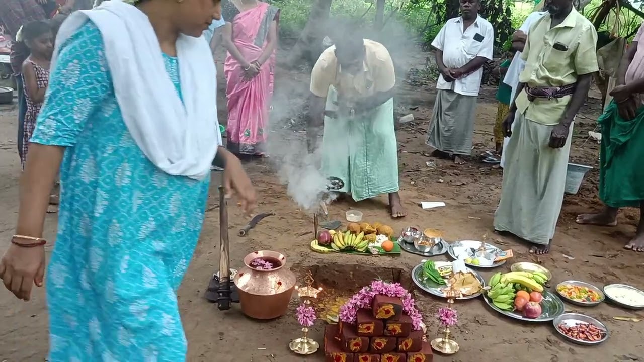 புதிய வீடு பூமி பூஜை