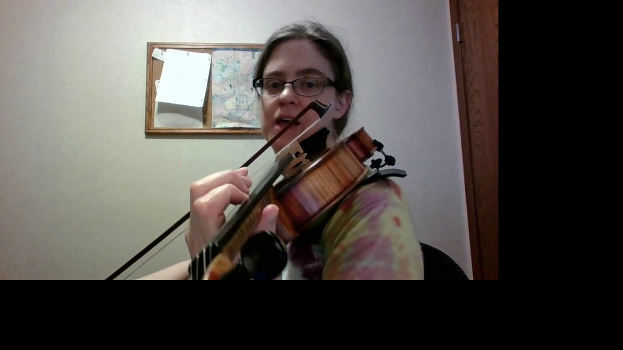 3 Octave A Flat Minor Violin Arpeggio with fingerings and playthrough