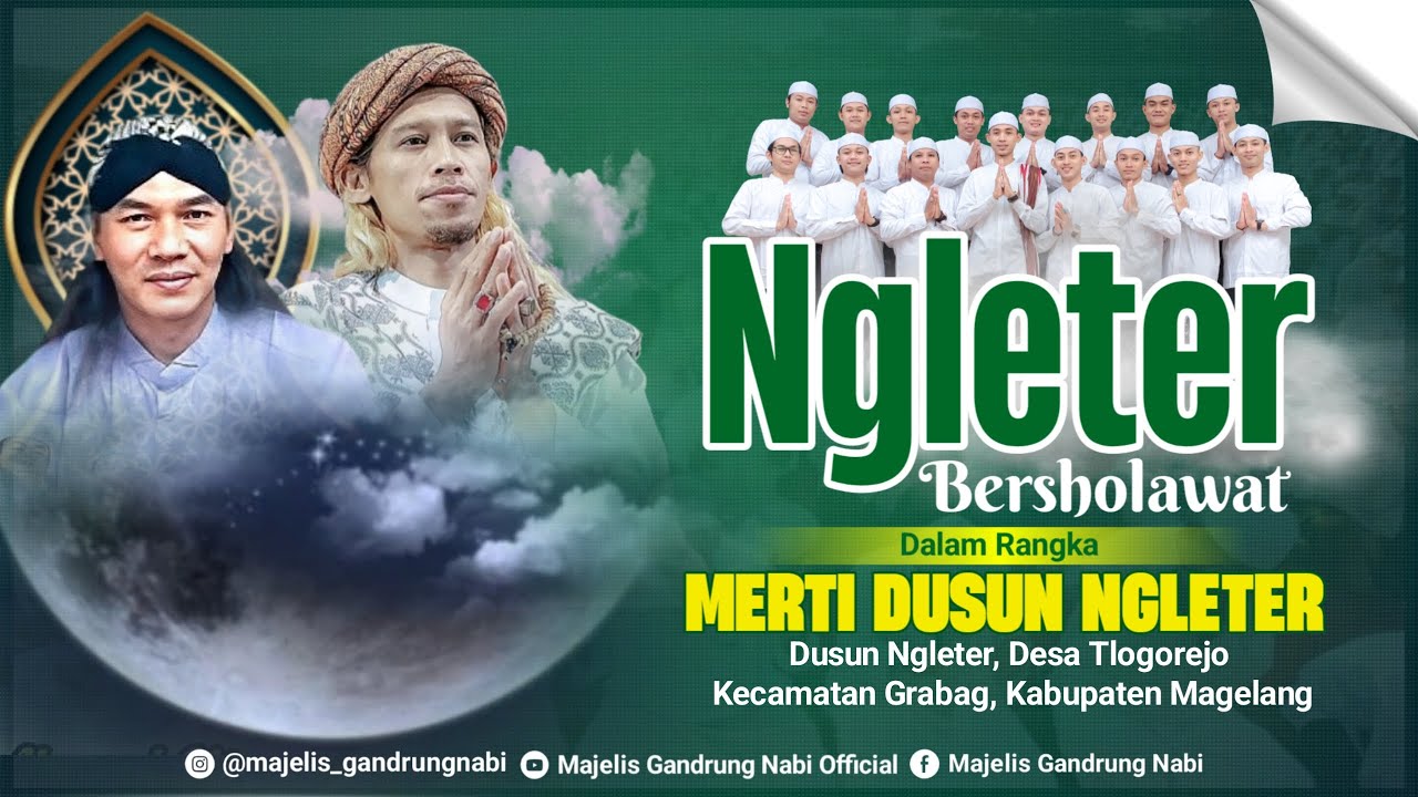 🔴🔵[LIVE] NGLETER BERSHOLAWAT BERSAMA MAJELIS GANDRUNG NABI