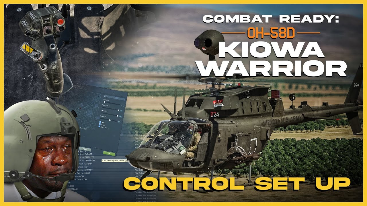 Картографирование и настройка управления в OH-58D Kiowa Warrior