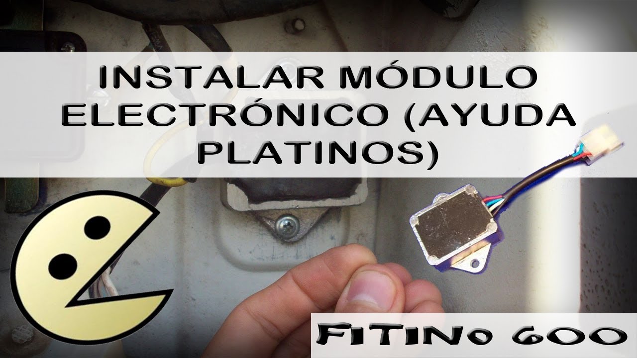 Módulo electrónico (ayuda platinos) /Fitino600 #Fiat600 #platinos