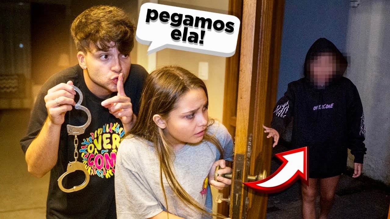 FIZEMOS UMA ARMADILHA PARA PEGAR A AMIGA INTERESSEIRA