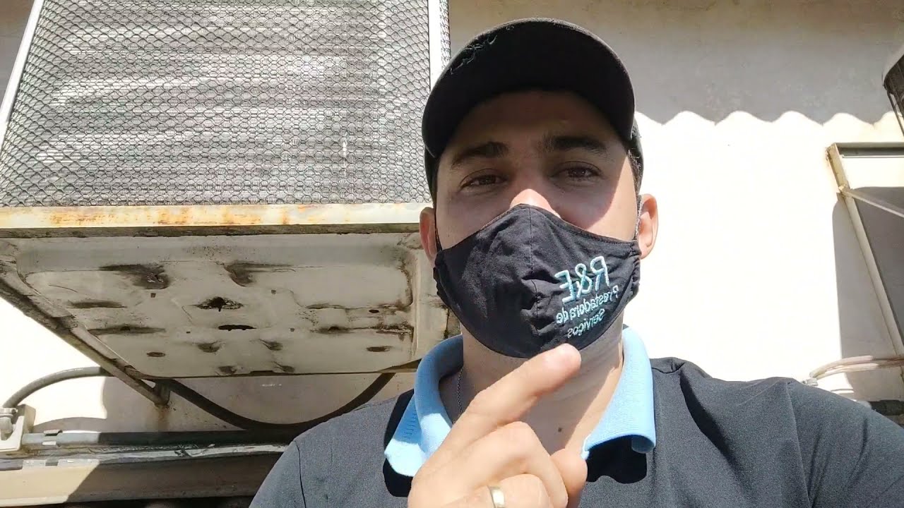 Como testar o  motor  ventilador da  condensadora 60.000 BTUs