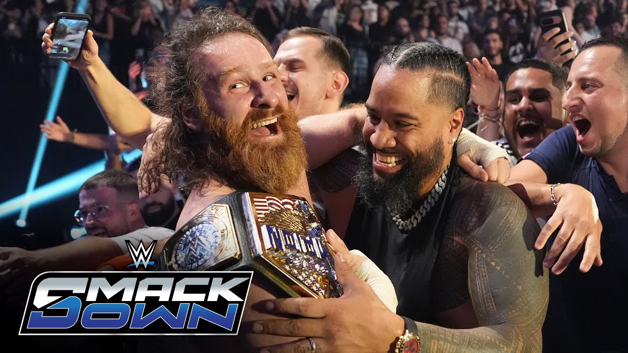 Сами Зейн становится НОВЫМ чемпионом США: лучшие моменты SmackDown, 29 августа 2025 г.