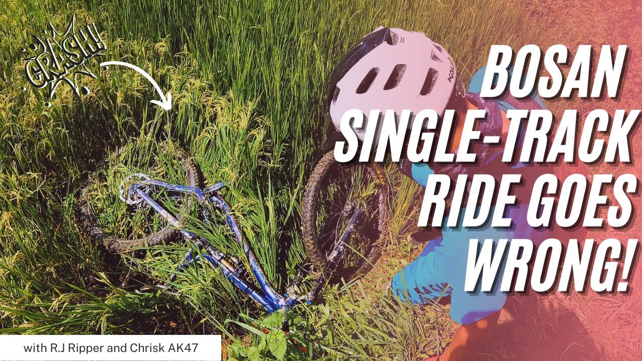 BOSAN SINGLETRACK RIDE GOES WRONG! With @rjripper and @Chrisak47!