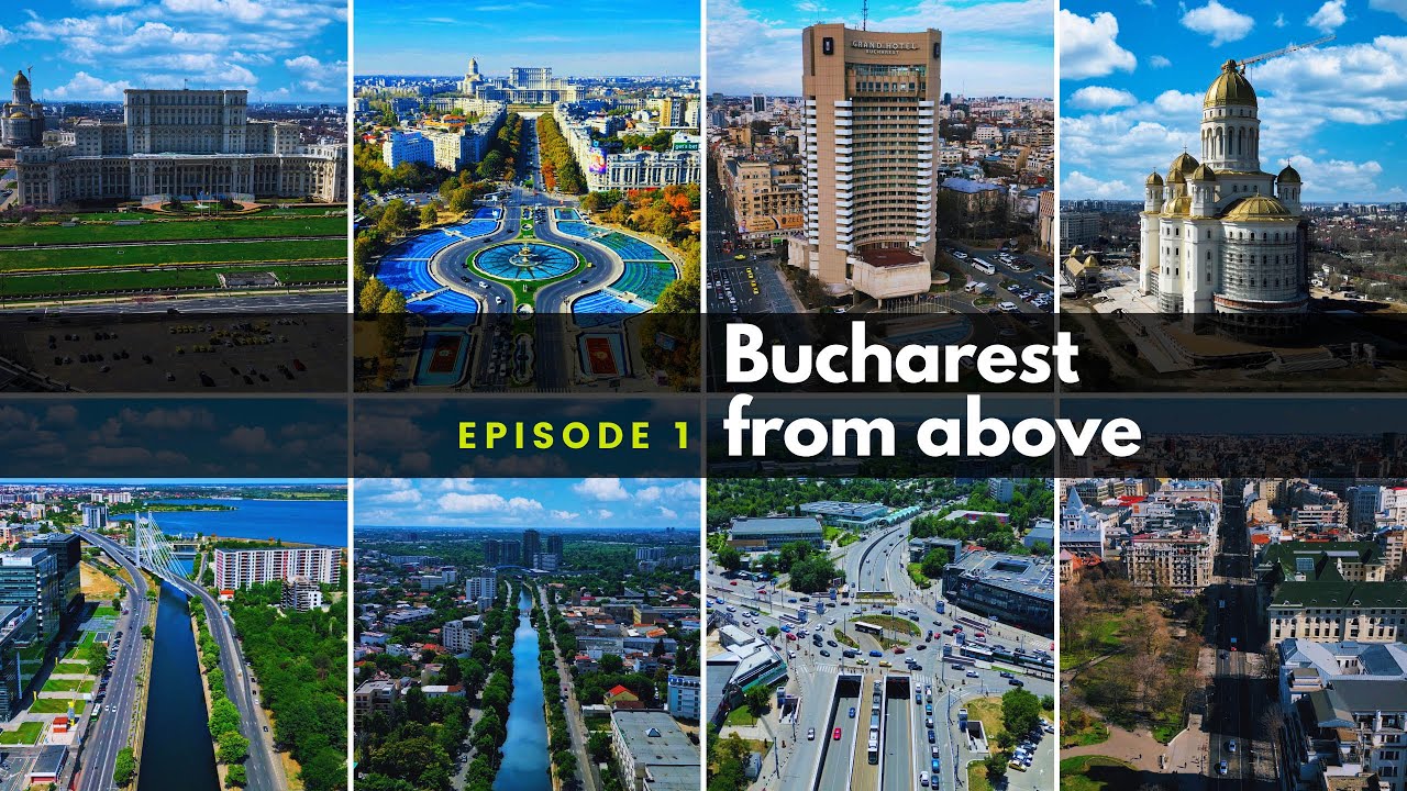 Бухарест с высоты | Серия 1 | DJI Мини 3 Про