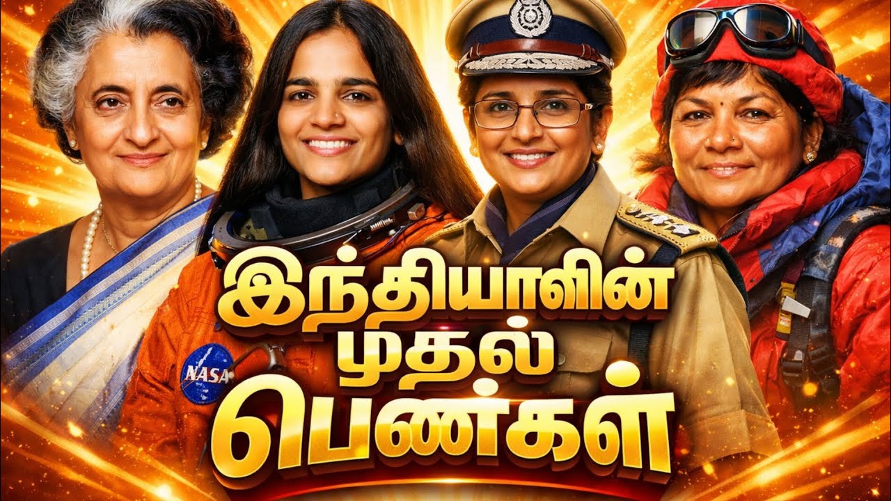 இந்தியாவின் முதல் பெண்கள் 🇮🇳 | 20 முக்கிய GK கேள்விகள் | First Women in India Quiz | GK TIME தமிழ்